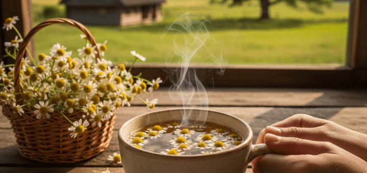 Ramunėlių arbata padeda ten, kur vaistų dar nereikia: tikroji aukso vertė puodelyje