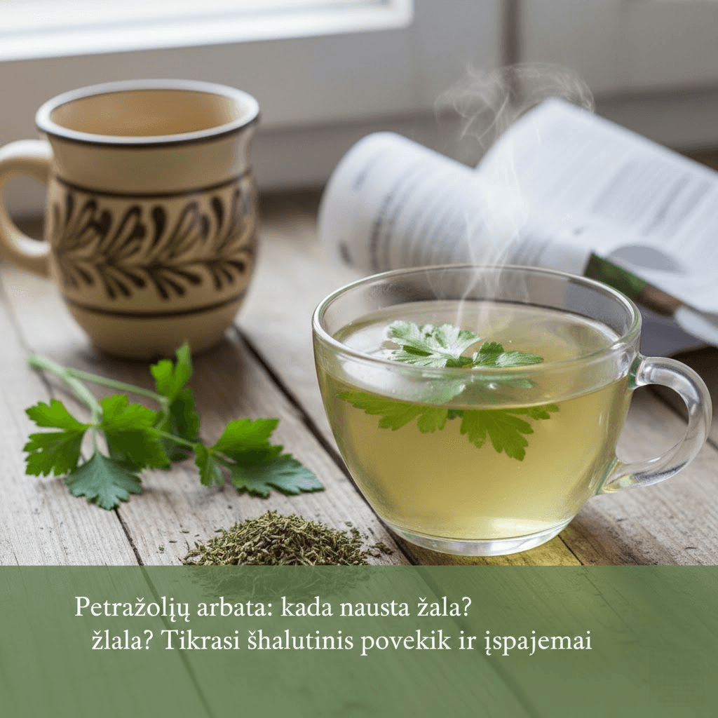 Petražolių arbata: kada nauda virsta žala? Tikrasis šalutinis poveikis ir įspėjimai