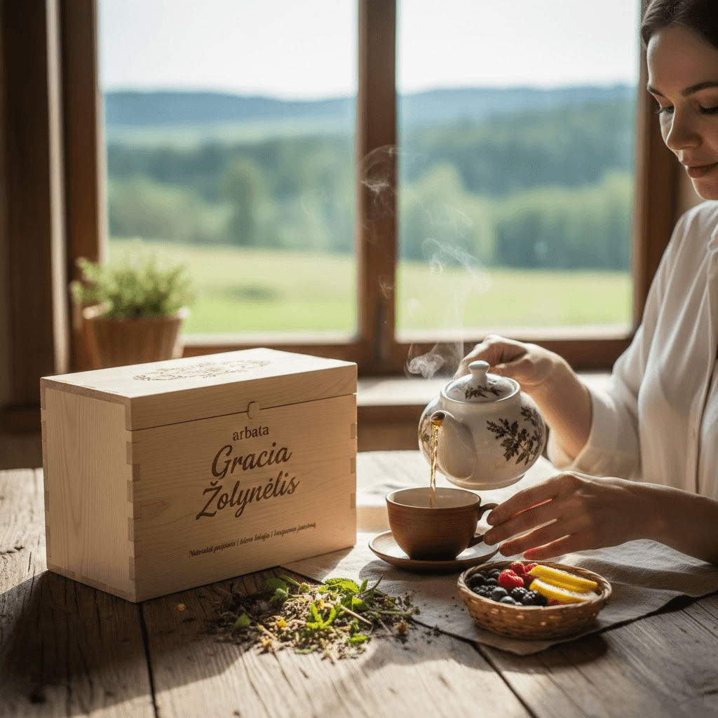 Gracija arbata Žolynėlis: Natūralus požiūris į kūno linijas ir lengvumo jausmą