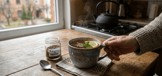 Kmynų arbata gastritui: Natūralus būdas nuraminti sudirgusį skrandį