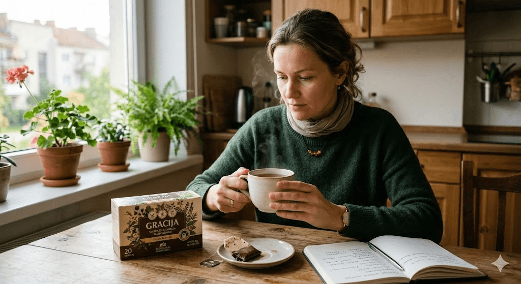 Ar arbata „Gracija“ tikrai padeda sulieknėti? Išsami analizė ir patarimai vartojantiems