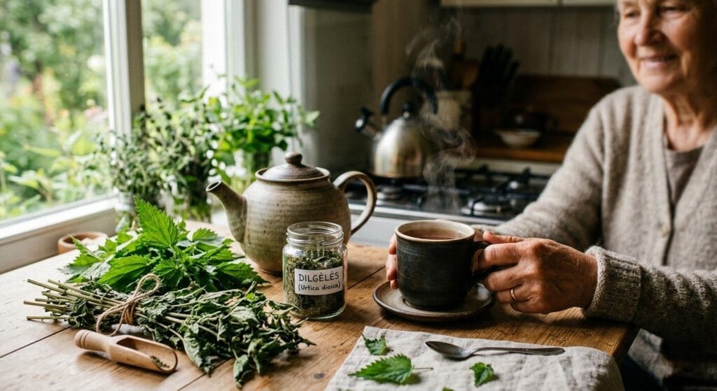 Dilgėlių arbata: Gydomoji gamtos galia jūsų puodelyje – viskas apie naudą, paslaptis ir paruošimą
