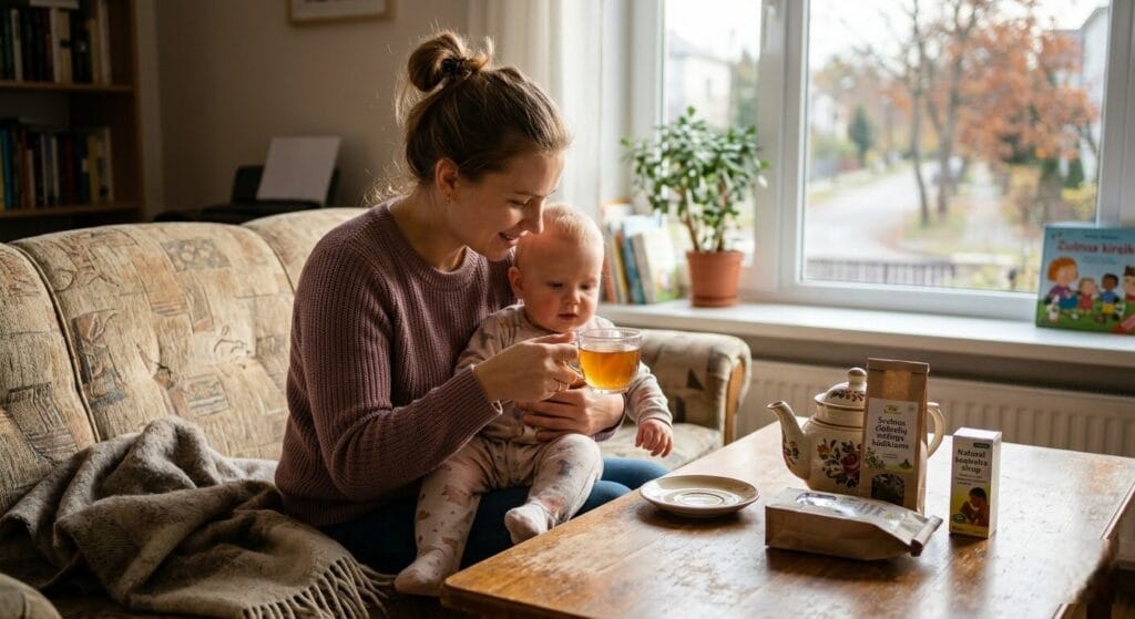 Arbata kūdikiams nuo kosulio: Išsamus vadovas tėvams apie saugius ir natūralius gydymo būdus
