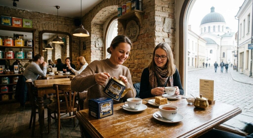 Kusmi arbata Kaune: Nuo carų prabangos iki modernių ritualų jūsų puodelyje Kusmi arbata Kaune: Nuo carų prabangos iki modernių ritualų jūsų puodelyje