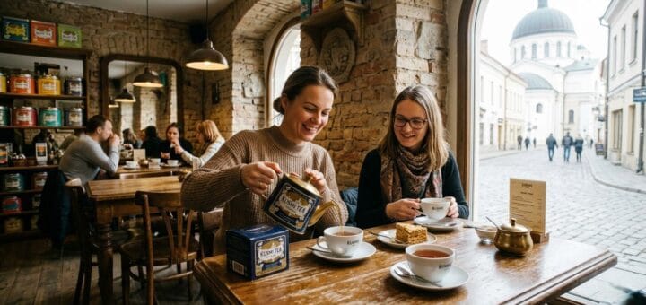 Kusmi arbata Kaune: Nuo carų prabangos iki modernių ritualų jūsų puodelyje