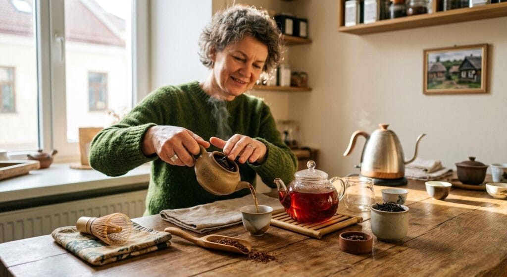 Raudonosios arbatos paruošimo gidas: Nuo paslaptingojo Rooibos iki kiniškojo „Hong Cha“ meno