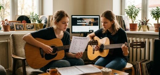 Sisters on Wire – Cukrus arbatoj: Akordai, Tabulatūros ir Išsamus Gitaros Gidas