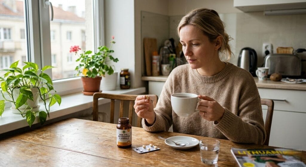 Ar galima vitaminus gerti su arbata? Išsamus gidas apie papildų pasisavinimą ir dažniausias klaidas Ar galima vitaminus gerti su arbata? Išsamus gidas apie papildų pasisavinimą ir dažniausias klaidas