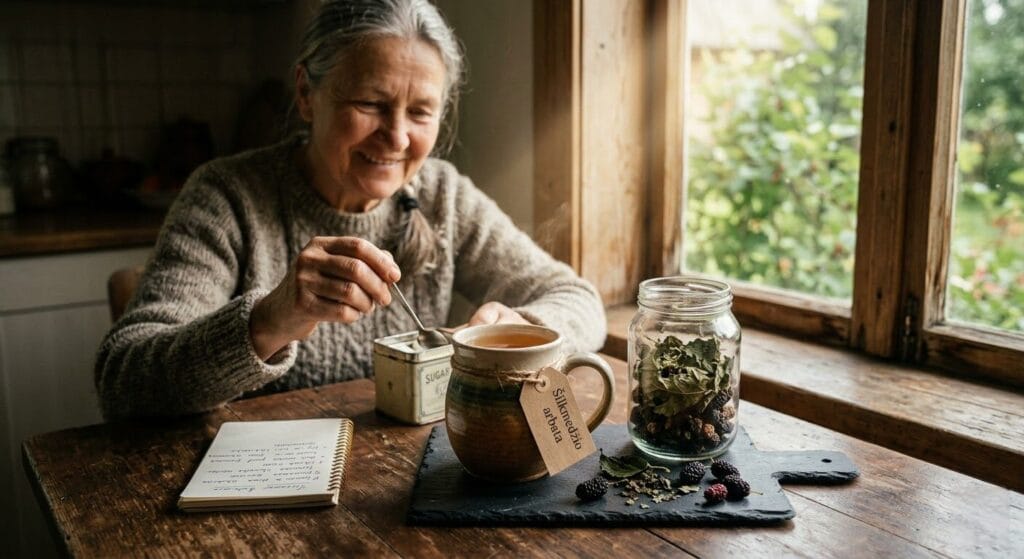 Vaistinė silkmedžio arbata: gamtos paslaptis cukraus balansui, lieknėjimui ir ilgaamžiškumui