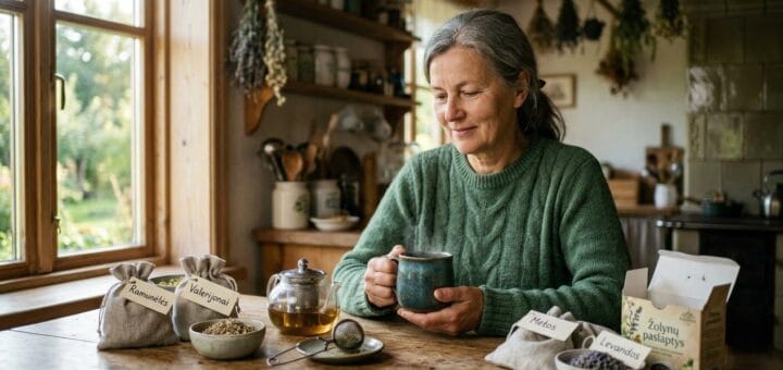 Kokios arbatos ramina nervus? Geriausios žolelės kovai su stresu ir nerimu