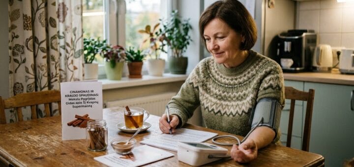 Cinamonas ir Kraujo Spaudimas: Mokslu Pagrįstas Gidas apie Šį Kvapnų Supermaistą