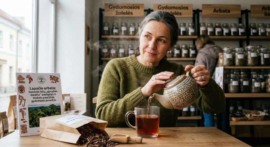 Lapačio arbata: Senovės inkų „gyvybės medžio“ paslaptys ir mokslu pagrįstas gydomasis poveikis Lapačio arbata: Senovės inkų „gyvybės medžio“ paslaptys ir mokslu pagrįstas gydomasis poveikis