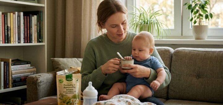 Arbata kūdikiui nuo pilvo pūtimo: Išsamus gidas tėvams apie natūralią pagalbą ir saugumą