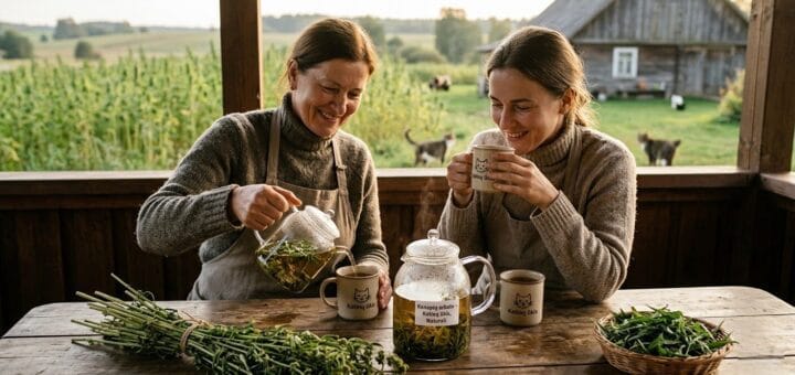 Kanapių arbata iš „Katinų ūkio“: kodėl šis lietuviškas gėrimas užkariauja sveikos gyvensenos entuziastų širdis?