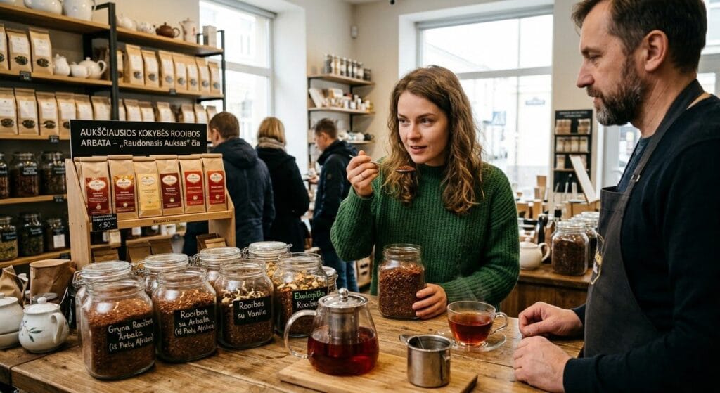 Rooibos arbata: viskas, ką reikia žinoti apie „raudonąjį auksą“ ir kur pirkti kokybiškiausią produktą Rooibos arbata: viskas, ką reikia žinoti apie „raudonąjį auksą“ ir kur pirkti kokybiškiausią produktą