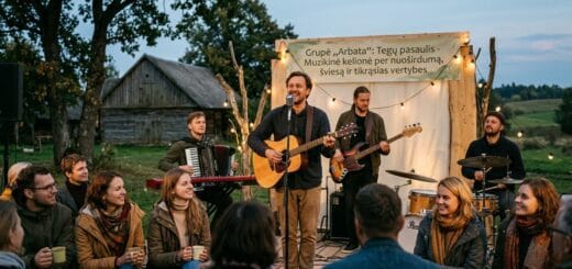 Grupė „Arbata“ ir jų „Tegų pasaulis“: Muzikinė kelionė per nuoširdumą, šviesą ir tikrąsias vertybes
