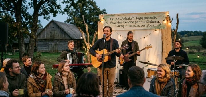 Grupė „Arbata“ ir jų „Tegų pasaulis“: Muzikinė kelionė per nuoširdumą, šviesą ir tikrąsias vertybes