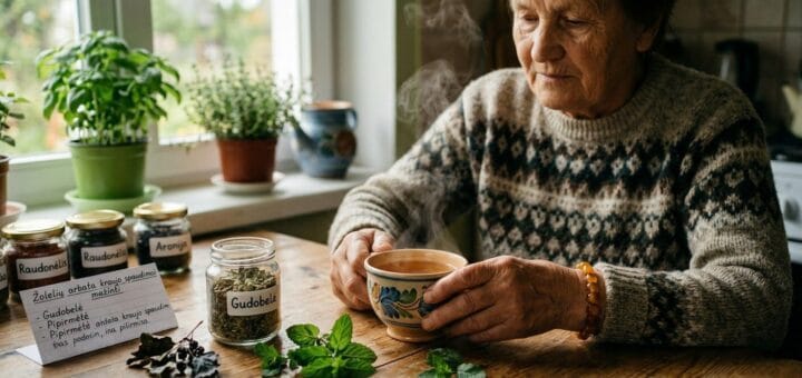 Žolelių arbata kraujo spaudimui mažinti: Geriausi augalai ir natūralūs būdai suvaldyti hipertenziją