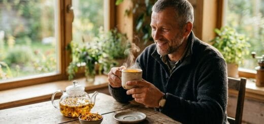 Medetkų arbata vyrams: Pamiršta gamtos galia vyriškai sveikatai ir energijai