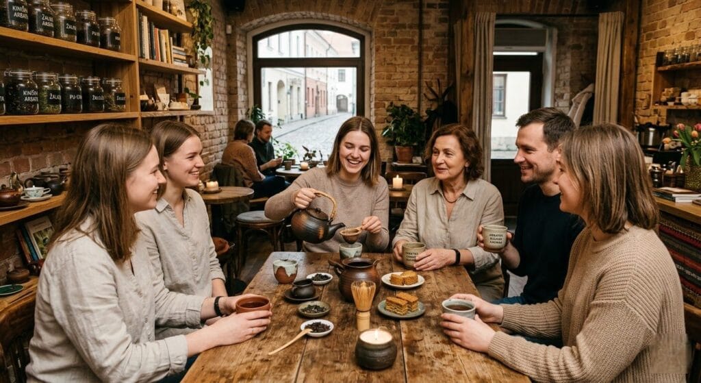 Arbatos Klubas Kaune: Kur Tradicijos Sutinka Šiuolaikinį Kolektyvą ir Sielos Ramybę