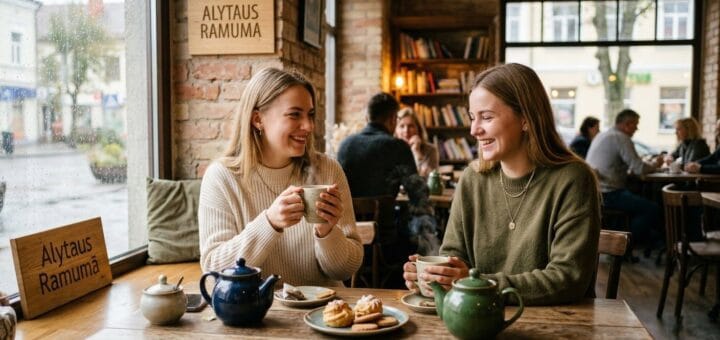Alytaus fenomenas: Kodėl vietinės merginos ir puodelis arbatos tapo ramybės simboliu?
