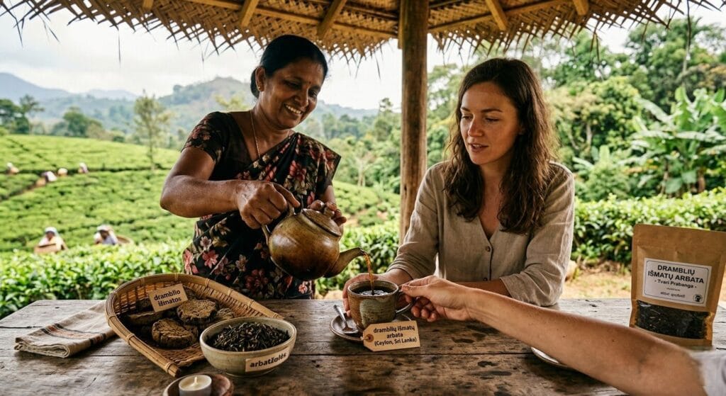 Dramblių išmatų arbata Šri Lankoje: Nuo egzotiško skonio iki tvarios prabangos paslapčių