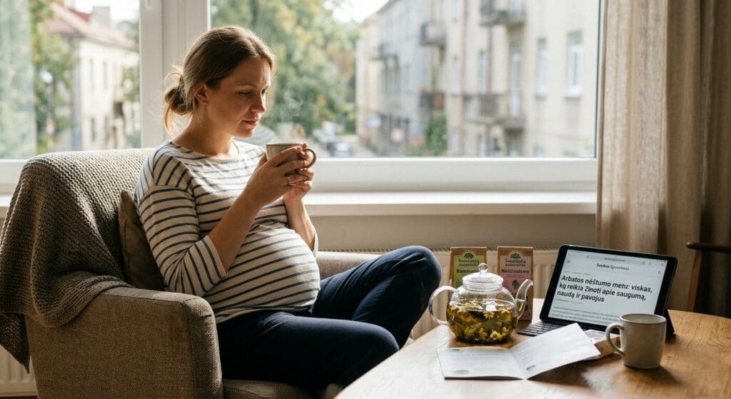 Arbatos nėštumo metu: viskas, ką reikia žinoti apie saugumą, naudą ir pavojus