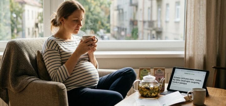 Arbatos nėštumo metu: viskas, ką reikia žinoti apie saugumą, naudą ir pavojus
