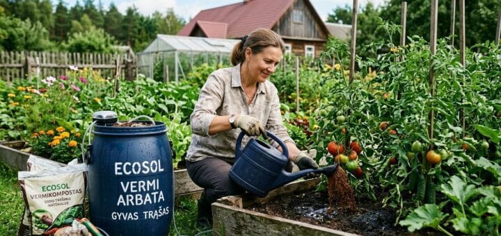 Vermi arbata: kas tai yra ir kodėl jūsų sodas jos tiesiog trokšta? Išsamus „Ecosol“ gidas