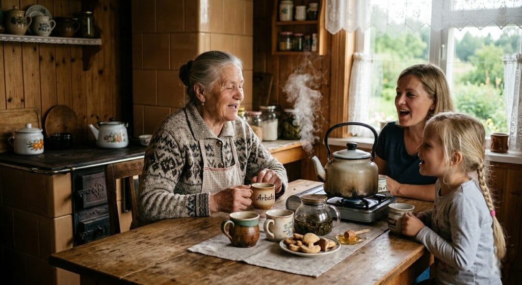 Virdulys, Arbata ir Dainelė: Kodėl Ši Tradicija Yra Lietuviškos Jaukumo Kultūros Pagrindas?