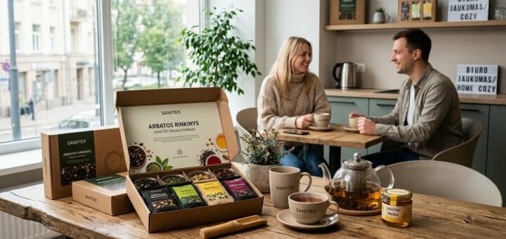 Arbatos rinkinys Sanitex: Kaip išsirinkti geriausią dovanai, biurui ar namų jaukumui?