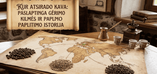 Kur atsirado kava: Paslaptinga gėrimo kilmės ir paplitimo istorija