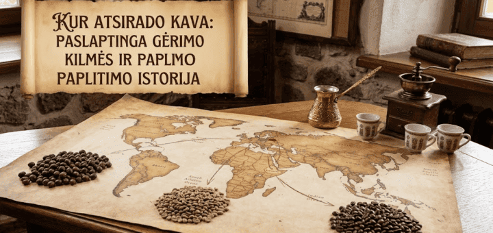 Kur atsirado kava: Paslaptinga gėrimo kilmės ir paplitimo istorija