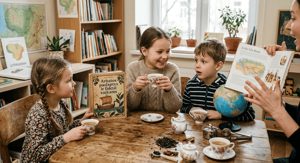 Arbatos paslaptys ir faktai vaikams: stebuklinga gėrimo istorija