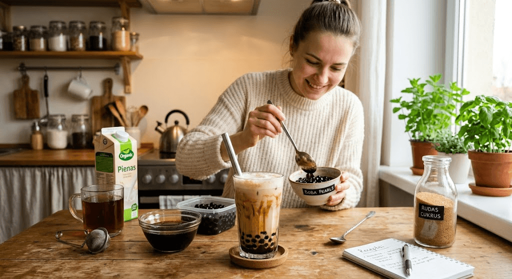 Tobulas Bubble Tea Receptas Namuose: Autentiški Skoniai ir Gaminimo Paslaptys Tobulas Bubble Tea Receptas Namuose: Autentiški Skoniai ir Gaminimo Paslaptys