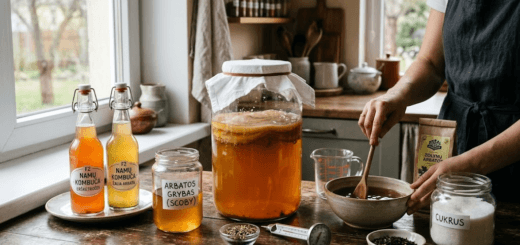 Kombucha: Gyvojo Arbatos Grybo Paslaptys, Nauda ir Gamyba Namuose
