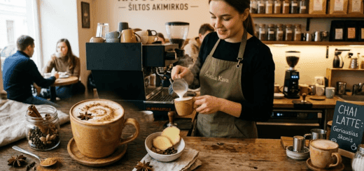 Chai Latte: Autentiškas Skonis ir Paruošimo Paslaptys