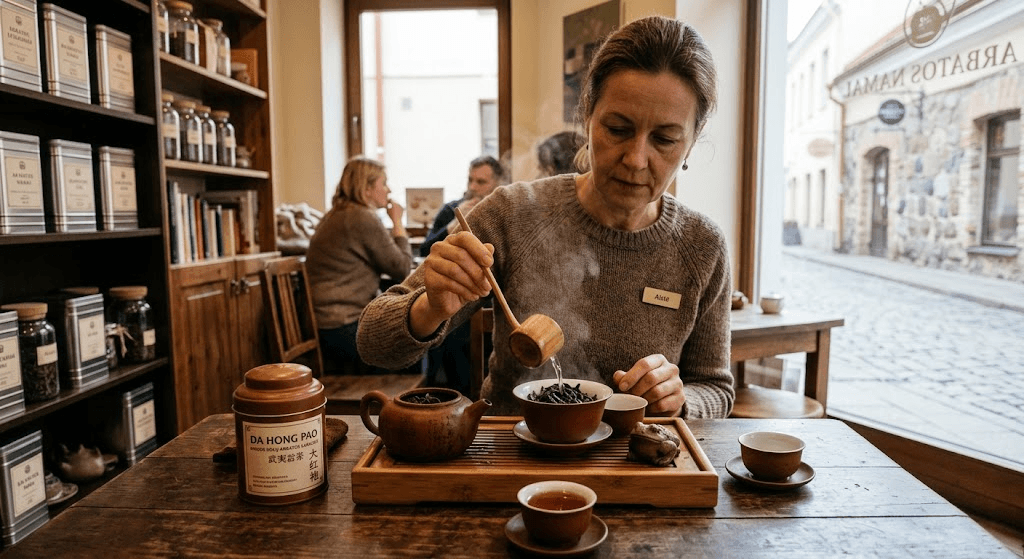 Da Hong Pao Arbata: Kinijos Uolų Arbatos Karalius Da Hong Pao Arbata: Kinijos Uolų Arbatos Karalius