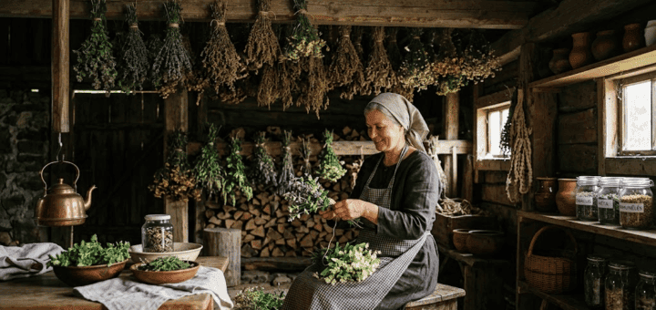 Žolelių džiovinimas arbatai: gamtos aromatų išsaugojimo menas